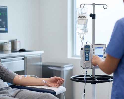 Infusionstherapien und moderne medikamentöse Therapien